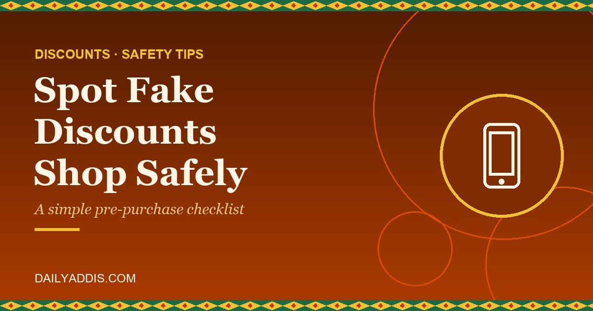 How to Spot Fake Discounts and Avoid Online Shopping Scams